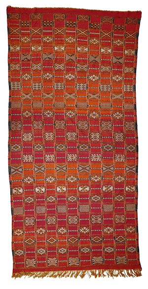 Rug or Blanket, 1920-50 (wool, cotton & silk)