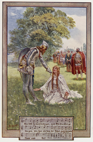 He Forbids the Questions (colour litho)