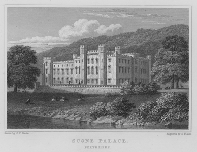 Scone Palace, Perthshire (engraving)