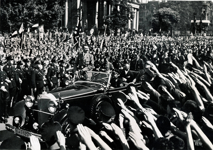 Germany, Berlin,01.05.1934. Photo: Adolf HITLER, on National Labor Day,..., 1934 (photo)