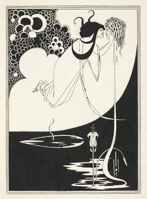 Illustration for 'Salome' by Oscar Wilde, 1906 (litho)