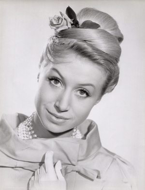German actress Anneliese Meyer, Germany around 1959 (b/w photo)