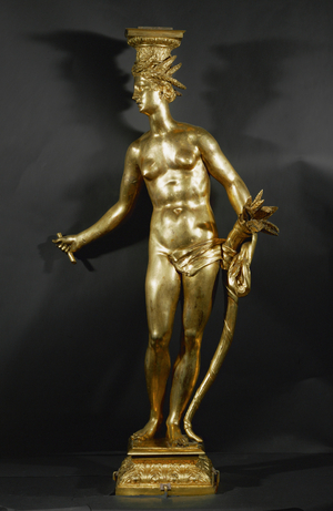 Summer, figure for a fountain … (bronze)