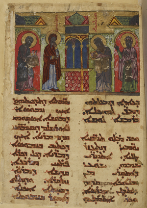Presentation to the temple