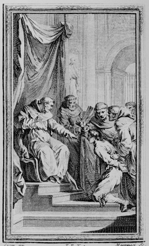 L'inquisiteur confondu , 1757 (engraving)