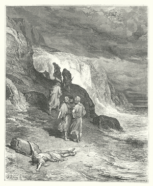 The Fables of La Fontaine: Jupiter and the Traveller (engraving)