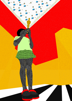 What the statue says, 2021 (digital)