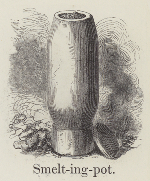 Smelting pot (engraving)