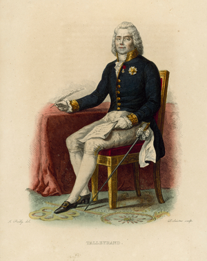 Talleyrand (coloured engraving)