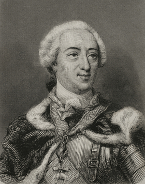 Louis XV, King of France, 1857 (engraving)