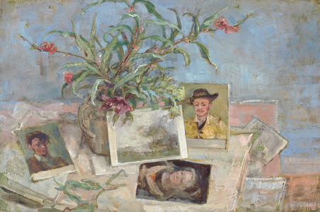 Memling, Corot, Picasso, Van Goch, 2008 (oil and tempera on panel)