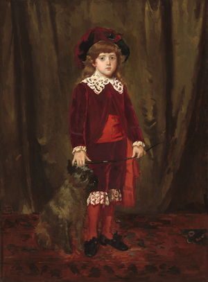 Eddy Cassatt (Edward Buchanan Cassatt), 1875 (oil on canvas)