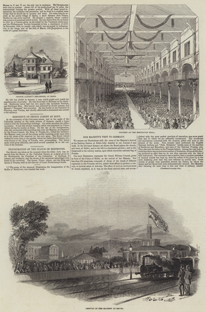 Her Majesty's Visit to Germany (engraving)