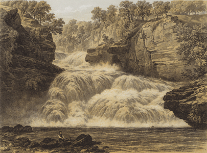Cora Linn, Falls of the Clyde (chromolitho)