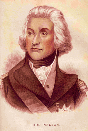 Lord Nelson Book Plate, UK,
