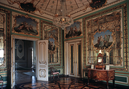 Rococo styled Queluz Palace, Lisbon, Portugal (photo)