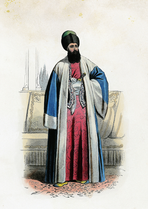 Michel Soutzo, Prince of Moldova, engraving, ... (engraving)