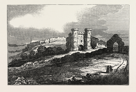 Carisbrooke Castle, Isle of Wight. UK