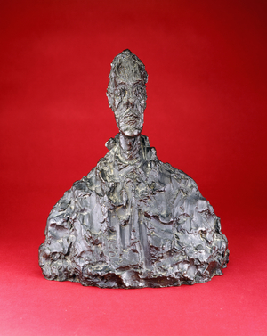 Bust of Diego; Buste de Diego, 1954 (bronze with dark brown patina)