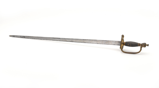 Infantry officer's Pattern 1796 sword, Ensign Charles  Simpson, 3rd Regiment of Foot Guards, 1815 (metal)
