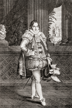 Charles Ferdinand d'Artois, Duke of Berry,  1778  1820.  Younger son of  king Charles X of France. From The Turbulent Duchess by Baroness Orczy, published 1936.