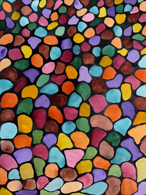 Kwanza, 2003 (watercolour on paper)