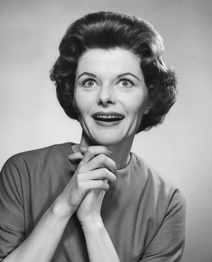 Close-up of a mid adult woman smiling