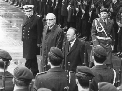 Gerhard Stoltenberg and Rupert Scholz, 1989 (photo)