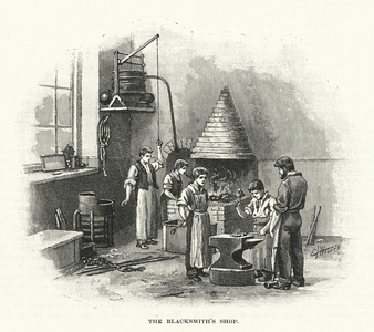 The Blacksmith's Shop (engraving)