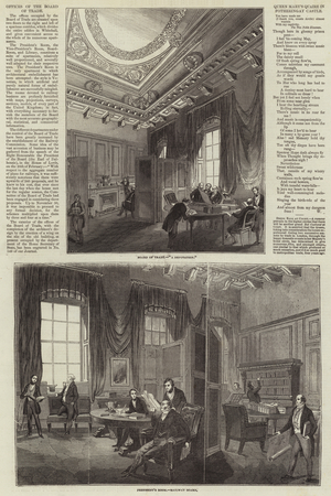 Offices of the Board of Trade (engraving)