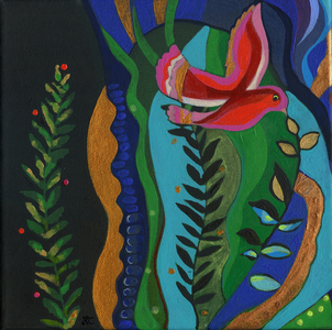 Spring |  Vesna, c. 2020 (acrylic on canvas)