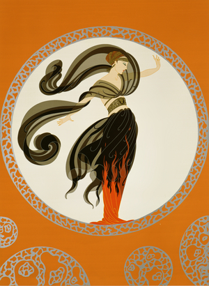 Flames of Love, 1978 (serigraph)