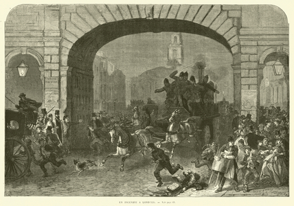 Un Incendie a Londres (engraving)