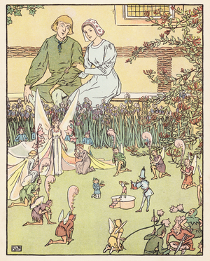 Tom Thumb (colour litho)