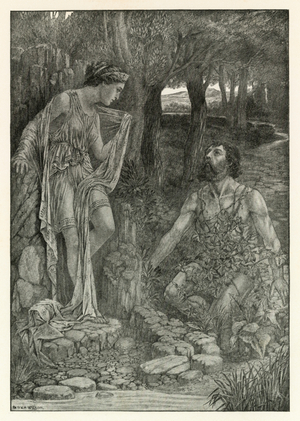 Illustration for Homer's Odyssey (litho)