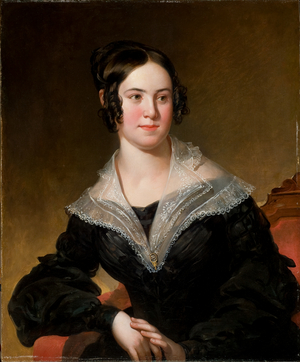 Portrait of a Lady 1840 (Oil on canvas)