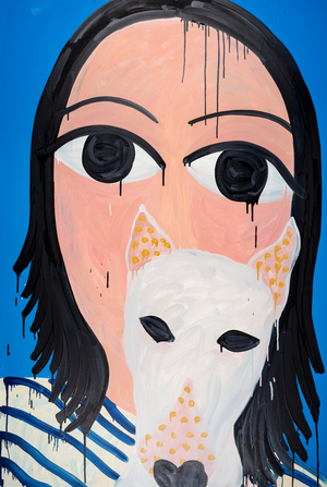 Dominant, 2018 (oil on canvas)