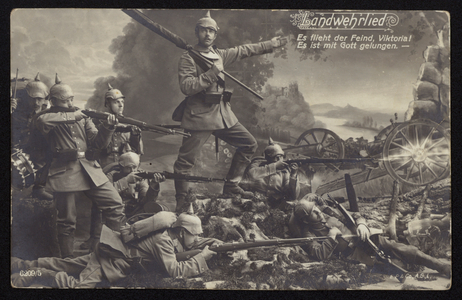 Landwehrlied (Army Song) (b/w photo)