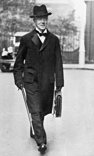 Lord Walter Runciman, 1938 (b/w photo)