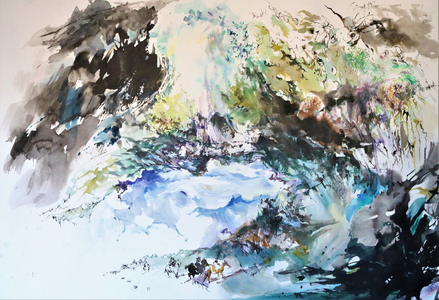 Cloud Inversion,  (watercolour)