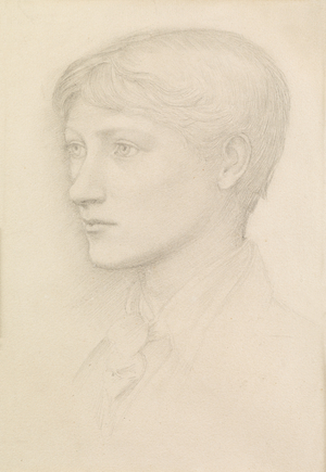 Philip Burne-Jones, ca. 1875 (pencil)