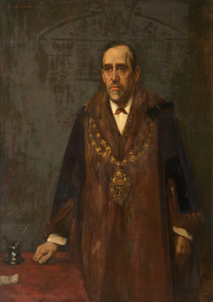 Portrait of Jackson Brierley, c.1898-99 (Oil on canvas)