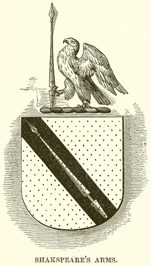 Shakspeare's Arms (engraving)