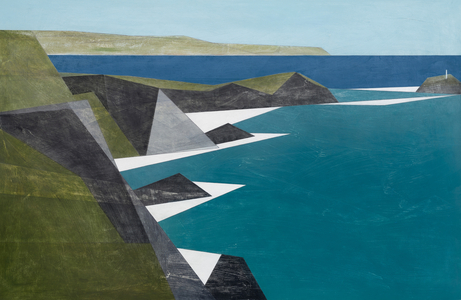 Godrevy Point 15 acrylic on board 80 x 122cm