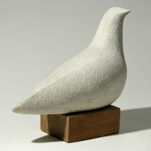 Bird Form, c.1966 (white terracotta)