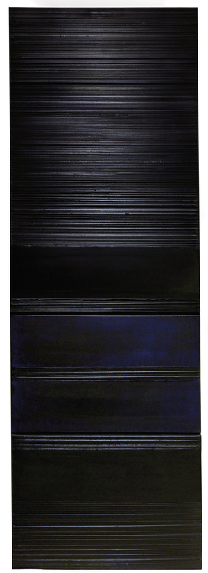 Painting 237 x 81 cm, 27 February 1990 (oil on canvas)