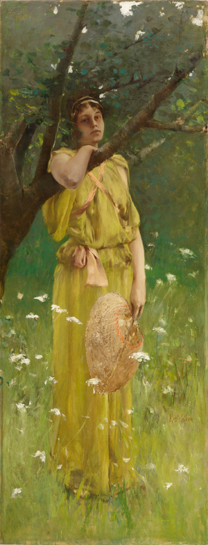 Reverie, c.1883-1884 (oil on canvas)