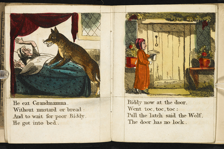 Little Red Riding Hood, 1810 (coloured engraving)