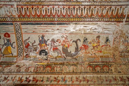 Fresco in Royal Chambers, 1501 (photo)