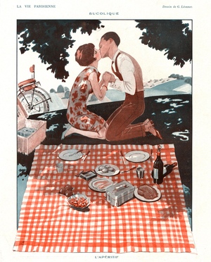 La Vie Parisienne, Magazine Plate, France, 1920s (print)